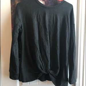 Target tied sweatshirt